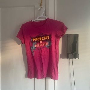 Nick cave and the bad seeds concert tee